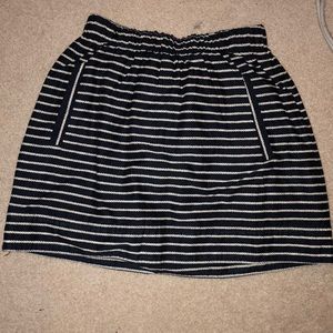 J.Crew Striped Skirt